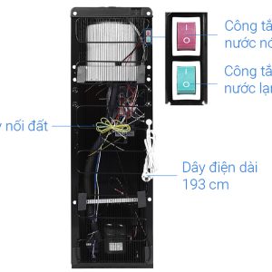 Cây nước nóng lạnh Toshiba RWF-W1917TV(K) chính hãng - góc nhìn 4