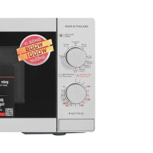 Lò vi sóng có nướng Sharp R-G211TV-SL | Điện máy Phúc Anh - góc nhìn 3