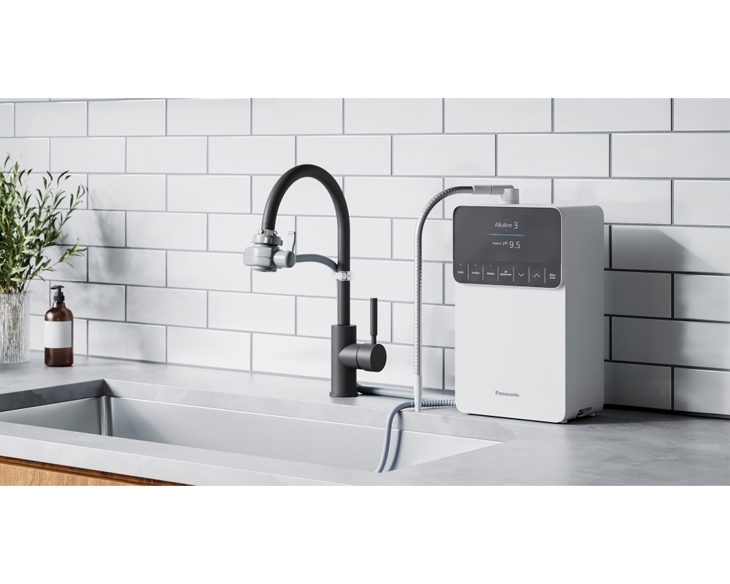 Máy lọc nước điện giải ion kiềm Panasonic TK-AS700-WVN Máy lọc nước điện giải ion kiềm Panasonic TK-AS700-WVN - góc nhìn 5