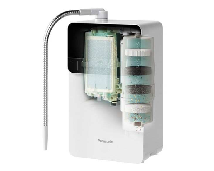 Máy lọc nước điện giải ion kiềm Panasonic TK-AS700-WVN Máy lọc nước điện giải ion kiềm Panasonic TK-AS700-WVN - góc nhìn 3