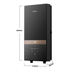 Máy nước nóng trực tiếp Toshiba TWH-45EMC1PVN(K)-KB - góc nhìn 5