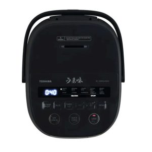 Nồi cơm điện tử Toshiba 1 lít RC-10DR5UVN(H) - góc nhìn 4