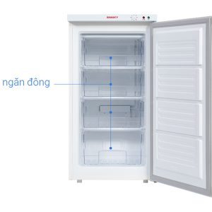 Tủ Đông Sanaky 118 lít VH-160VD chính hãng, giá tốt - góc nhìn 3
