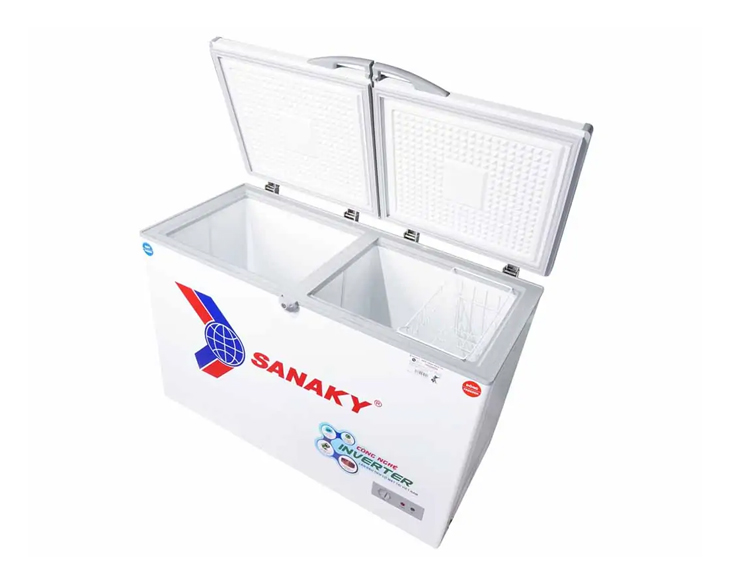 Tủ Đông Sanaky Inverter 280 lít VH-4099W3 chính hãng Tủ Đông Sanaky Inverter 280 lít VH-4099W3 chính hãng - góc nhìn 3