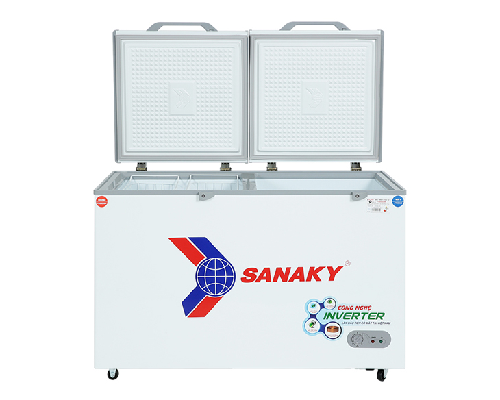 Tủ Đông Sanaky Inverter 365 Lít VH-5699W3 chính hãng Tủ Đông Sanaky Inverter 365 Lít VH-5699W3 chính hãng - góc nhìn 2