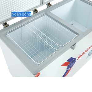 Tủ Đông Sanaky Inverter 365 Lít VH-5699W3 chính hãng - góc nhìn 4