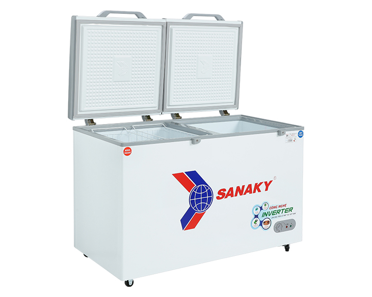 Tủ Đông Sanaky Inverter 365 Lít VH-5699W3 chính hãng Tủ Đông Sanaky Inverter 365 Lít VH-5699W3 chính hãng - góc nhìn 3
