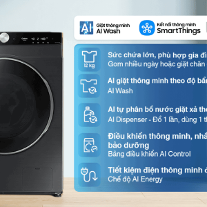 Máy giặt Samsung Inverter 12 kg WW12CGP44DSBSV giá tốt - hình ảnh sản phẩm