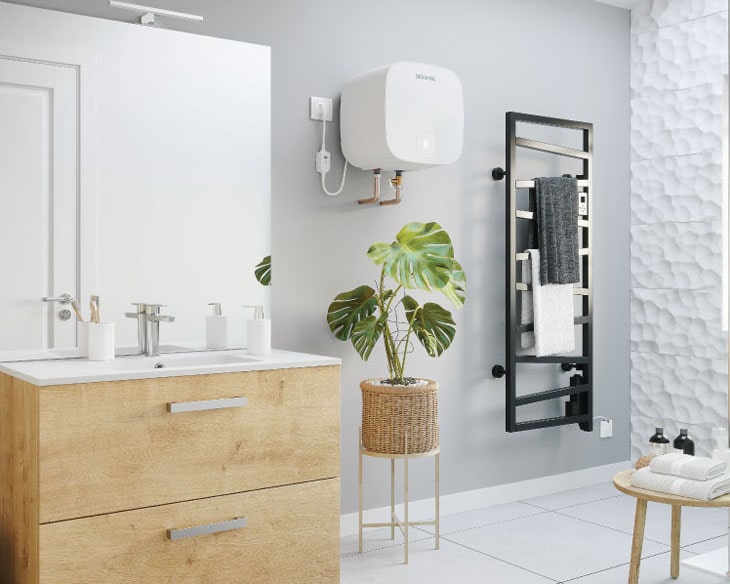 Máy nước nóng gián tiếp Atlantic AMI SQUARE 15L | Điện máy Phúc Anh Máy nước nóng gián tiếp Atlantic AMI SQUARE 15L | Điện máy Phúc Anh - góc nhìn 4