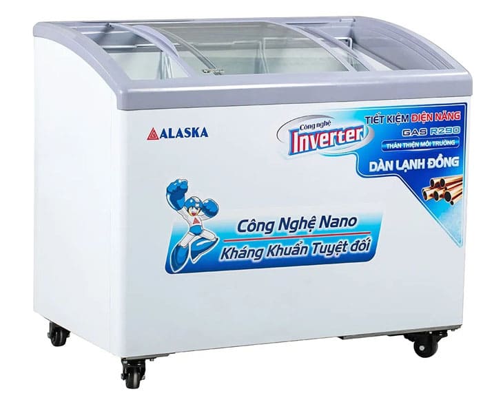 Tủ Đông Alaska Inverter 300 Lít KC-210CI giá rẻ | Điện máy Phúc Anh Tủ Đông Alaska Inverter 300 Lít KC-210CI giá rẻ | Điện máy Phúc Anh - góc nhìn 2