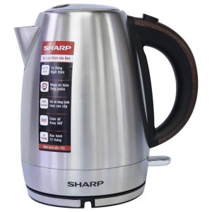 Bình đun siêu tốc Sharp 1.7 lít EKJ-17EVSD-WD chính hãng