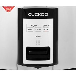 Nồi cơm điện nắp gài Cuckoo 6.3 lít CR-3521/BKSTVNCV giá tốt - góc nhìn 5