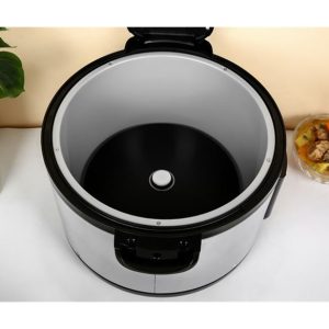 Nồi cơm điện nắp gài Cuckoo 6.3 lít CR-3521/BKSTVNCV giá tốt - góc nhìn 3