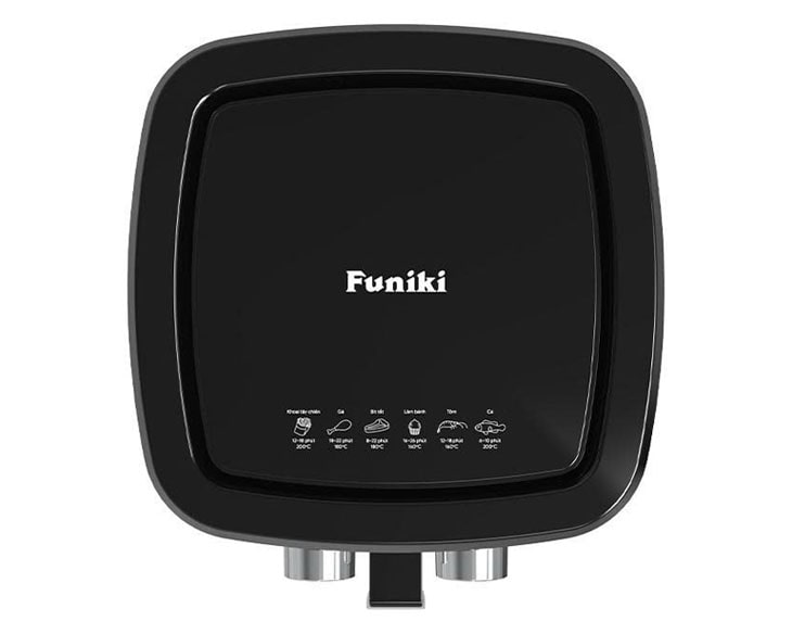 Nồi chiên không dầu Funiki 9.2 lít HAF9203 | Điện máy Phúc Anh Nồi chiên không dầu Funiki 9.2 lít HAF9203 | Điện máy Phúc Anh - góc nhìn 3