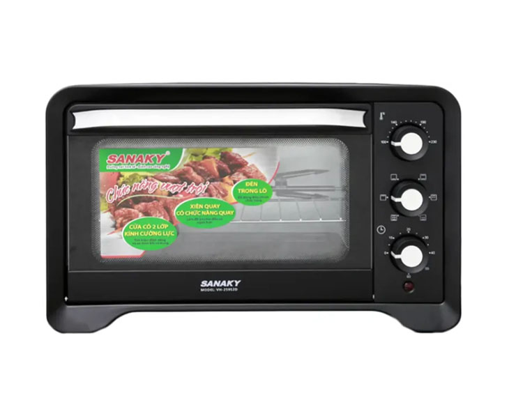 Lò nướng Sanaky 25 lít LN.VH259S2D chính hãng, giá tốt