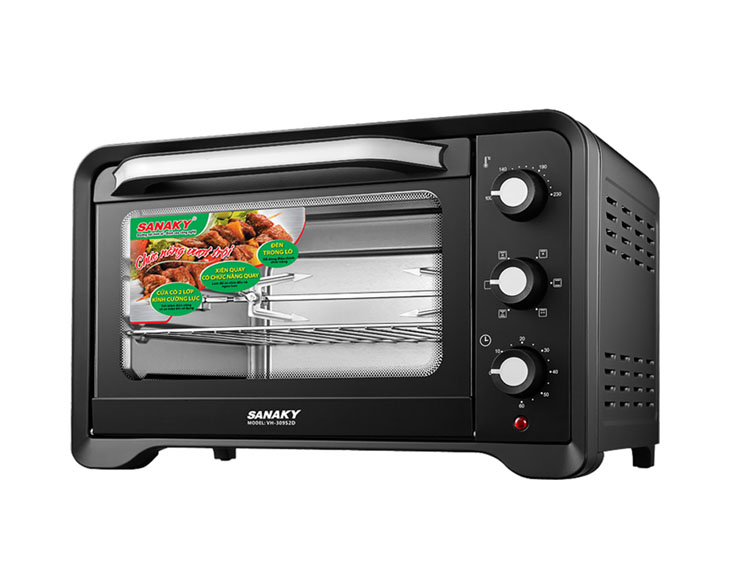 Lò nướng Sanaky 30 lít LN.VH309S2D chính hãng, giá tốt