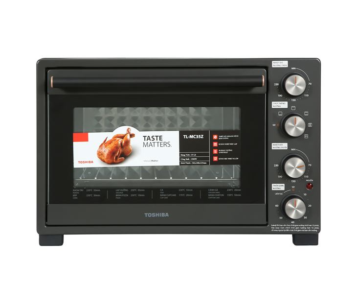 Lò nướng Toshiba TL-MC35Z 35 lít chính hãng, giá tốt