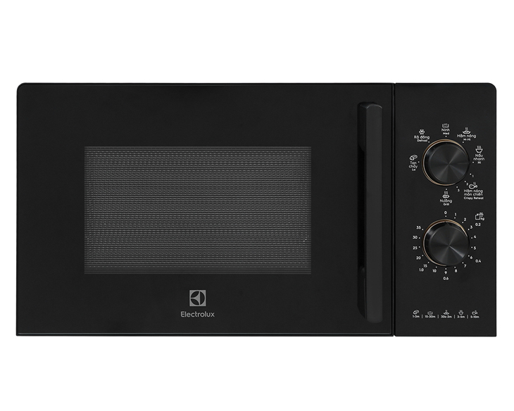 Lò vi sóng có nướng Electrolux EMG20K22B 20 lít chính hãng Lò vi sóng có nướng Electrolux EMG20K22B 20 lít chính hãng - hình ảnh sản phẩm