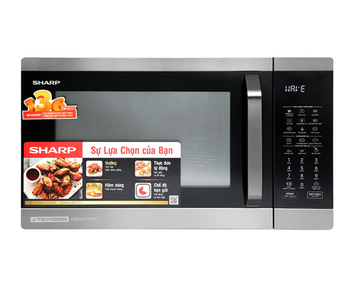 Lò vi sóng có nướng Sharp R-C932XVN-BST 32 lít chính hãng