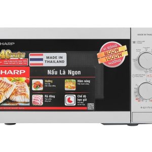 Lò vi sóng có nướng Sharp R-G211TV-SL | Điện máy Phúc Anh - hình ảnh sản phẩm