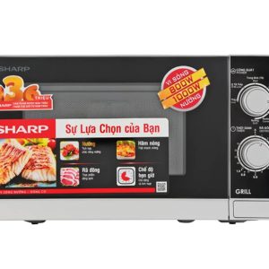 Lò vi sóng có nướng Sharp R-G222VN-S 20 lít chính hãng - hình ảnh sản phẩm