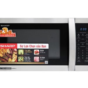 Lò vi sóng có nướng Sharp R-G52XVN-ST 25 lít chính hãng, giá tốt - hình ảnh sản phẩm