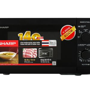 Lò vi sóng Sharp R-211TV-BK 21 lít chính hãng, giá tốt - hình ảnh sản phẩm