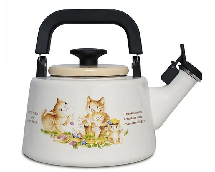 Ấm đun tráng men Fujihoro KIT-2.2WK hàng sẵn kho, giá tốt