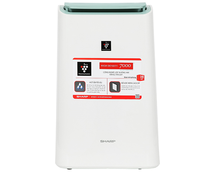 Máy hút ẩm Sharp DW-E16FA-W chính hãng, giá tốt, giao ngay