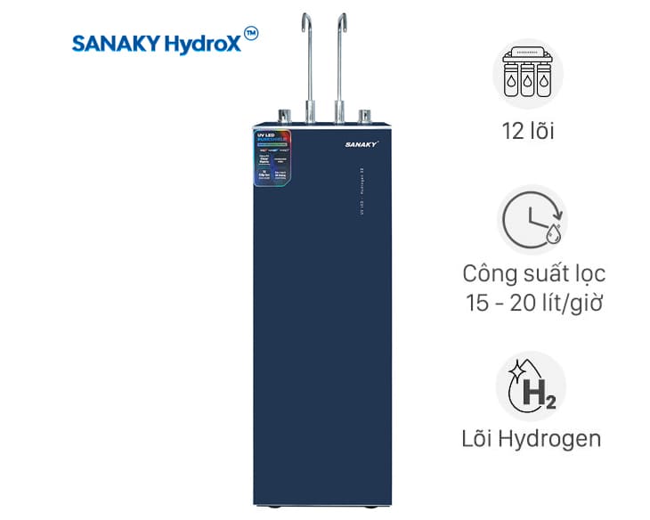 Máy lọc nước nóng Hydrogen Sanaky SNK-TV2HK021 2025