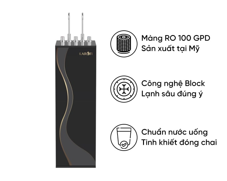 Máy lọc nước nóng lạnh Karofi KAD-D66S PRO chính hãng Máy lọc nước nóng lạnh Karofi KAD-D66S PRO chính hãng - hình ảnh sản phẩm