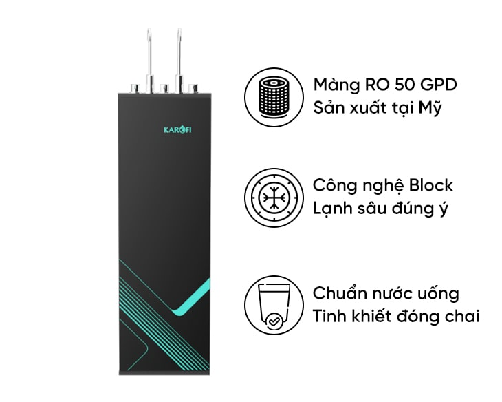 Máy lọc nước nóng lạnh Karofi KAD-M68 chính hãng, giao nhanh Máy lọc nước nóng lạnh Karofi KAD-M68 chính hãng, giao nhanh - hình ảnh sản phẩm