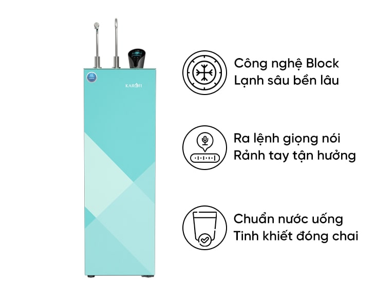 Máy lọc nước RO nóng lạnh Karofi KAD-N91 chính hãng, giá tốt