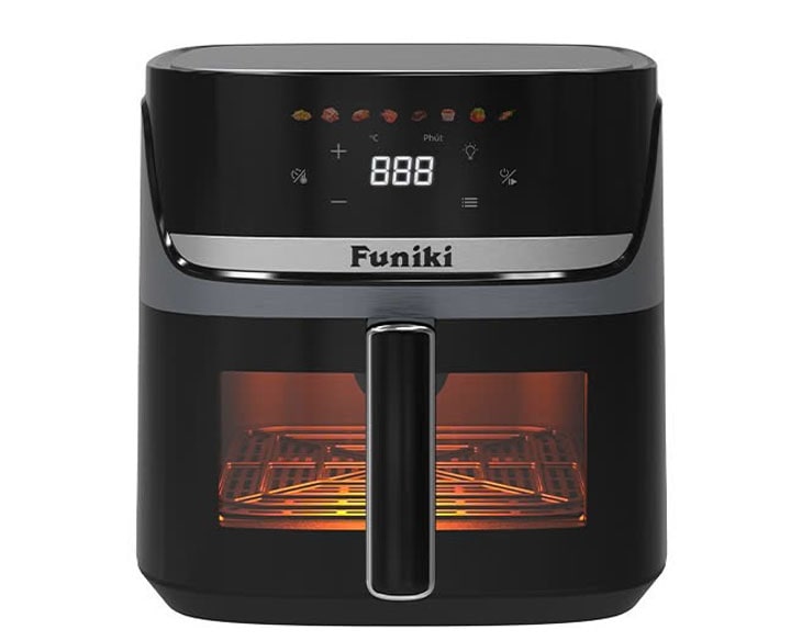 Nồi chiên không dầu Funiki 8 lít HAF8002A | Điện máy Phúc Anh - ảnh 1 Nồi chiên không dầu Funiki 8 lít HAF8002A | Điện máy Phúc Anh - hình ảnh sản phẩm