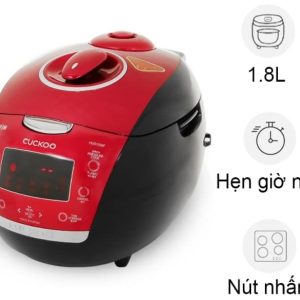 Nồi cơm áp suất cao tần Cuckoo 1.8 lít CRP-HUS1000F giá rẻ - hình ảnh sản phẩm