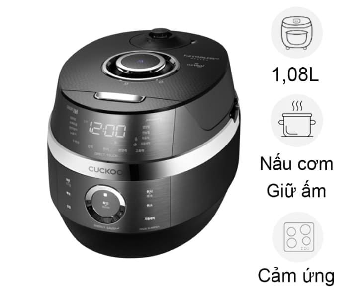 Nồi cơm áp suất cao tần Cuckoo CRP-JHR0660FD giá rẻ Nồi cơm áp suất cao tần Cuckoo CRP-JHR0660FD giá rẻ - hình ảnh sản phẩm