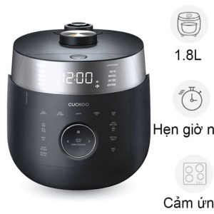 Nồi cơm áp suất cao tần Cuckoo CRP-LHTR1009F/BK