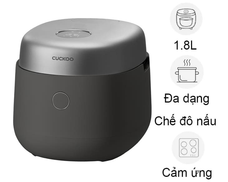 Nồi cơm áp suất kép cao tần Cuckoo CRP-NHTR1010FB