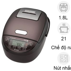 Nồi cơm cao tần áp suất Tiger 1.8 lít JPK-W18W giá rẻ