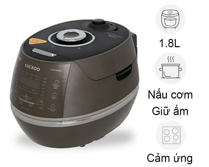 Nồi cơm cao tần Cuckoo 1.8 lít CRP-CHSS1009FN giá tốt Nồi cơm cao tần Cuckoo 1.8 lít CRP-CHSS1009FN giá tốt - hình ảnh sản phẩm