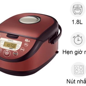 Nồi cơm điện cao tần Hitachi 1.8 lít RZ-GHE18Y(R) chính hãng - hình ảnh sản phẩm