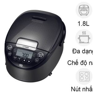 Nồi cơm điện cao tần Tiger 1.8 lít JPW-G18W-HD chính hãng - hình ảnh sản phẩm