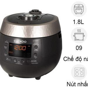 Nồi cơm điện tử áp suất Cuckoo 1.8 lít CRP-R1000F/BKGBCRVNCV - hình ảnh sản phẩm