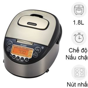 Nồi cơm điện tử cao tần Tiger 1.8 lít JKT-F18W chính hãng - hình ảnh sản phẩm