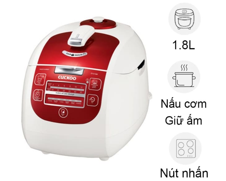 Nồi cơm điện tử Cuckoo 1.8 lít CRP-G1015M/MWREVNCV Nồi cơm điện tử Cuckoo 1.8 lít CRP-G1015M/MWREVNCV - hình ảnh sản phẩm