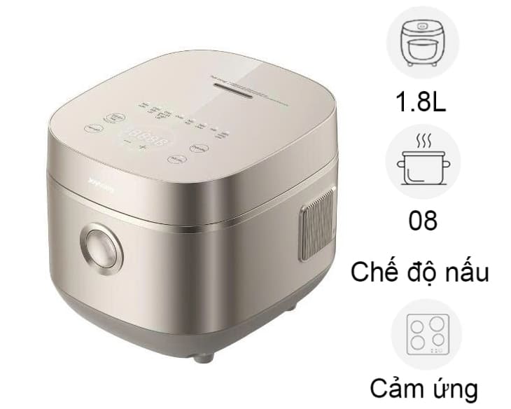 Nồi cơm điện tử Joyoung 1.8 lít JNRC-502 Giá Tốt - ảnh 1 Nồi cơm điện tử Joyoung 1.8 lít JNRC-502 Giá Tốt - hình ảnh sản phẩm