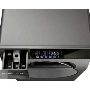 Máy giặt Sharp Inverter 12.5 kg ES-FKC125ED-DG | Điện máy Phúc Anh - góc nhìn 4