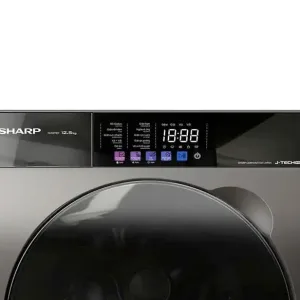 Máy giặt Sharp Inverter 12.5 kg ES-FKC125ED-DG | Điện máy Phúc Anh - góc nhìn 3