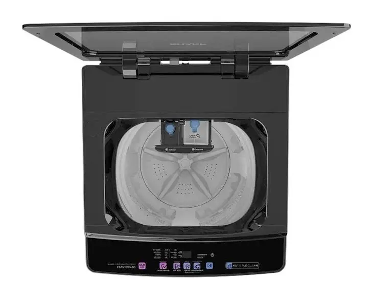 Máy giặt Sharp 12 kg ES-TN121EN-DG 2026 | Điện máy Phúc Anh Máy giặt Sharp 12 kg ES-TN121EN-DG 2026 | Điện máy Phúc Anh - góc nhìn 3