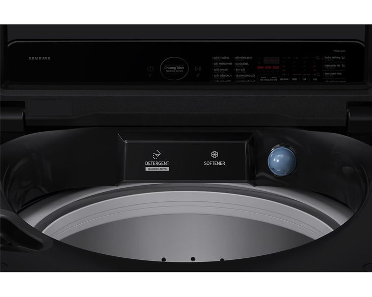 Máy giặt Samsung Inverter Bespoke AI 21 kg WA80F21B9BSV Máy giặt Samsung Inverter Bespoke AI 21 kg WA80F21B9BSV - góc nhìn 4